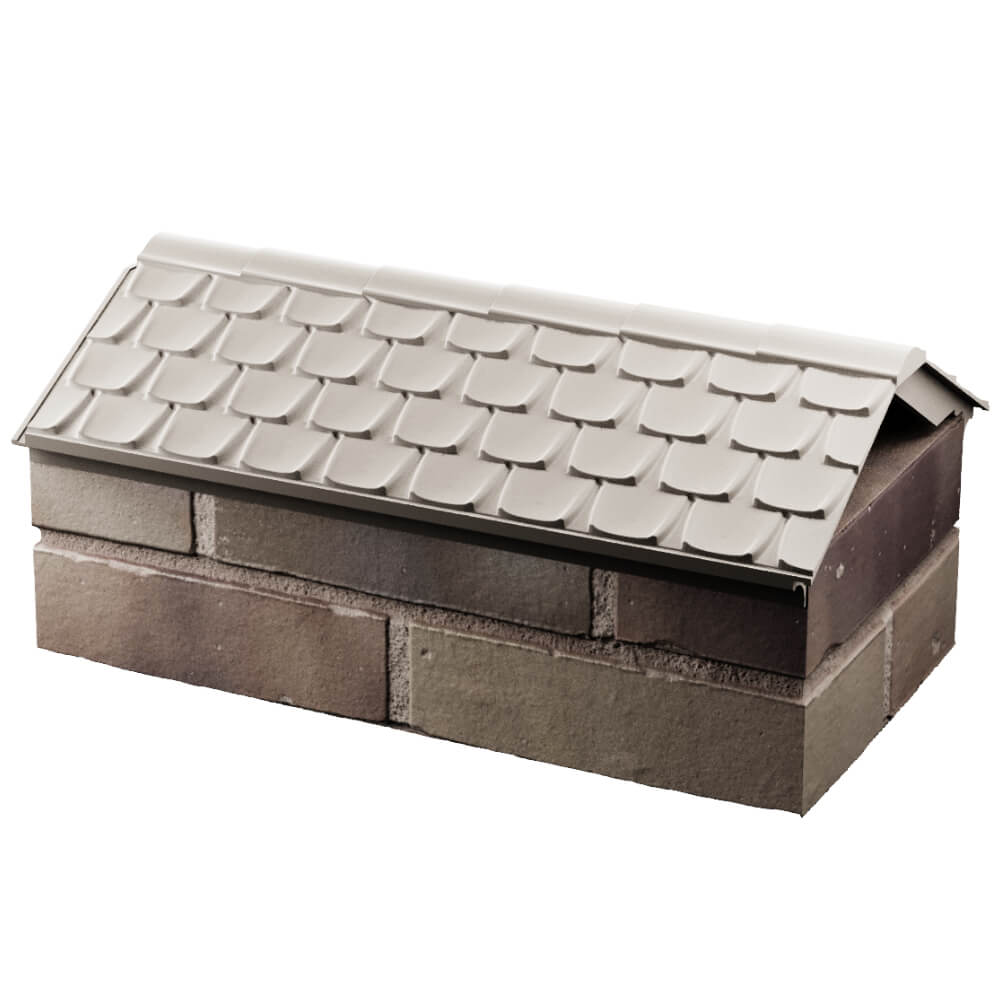 Парапет Zking Эльбрус Бежевый с посадкой на 1 кирпич (255мм) в Орле фото