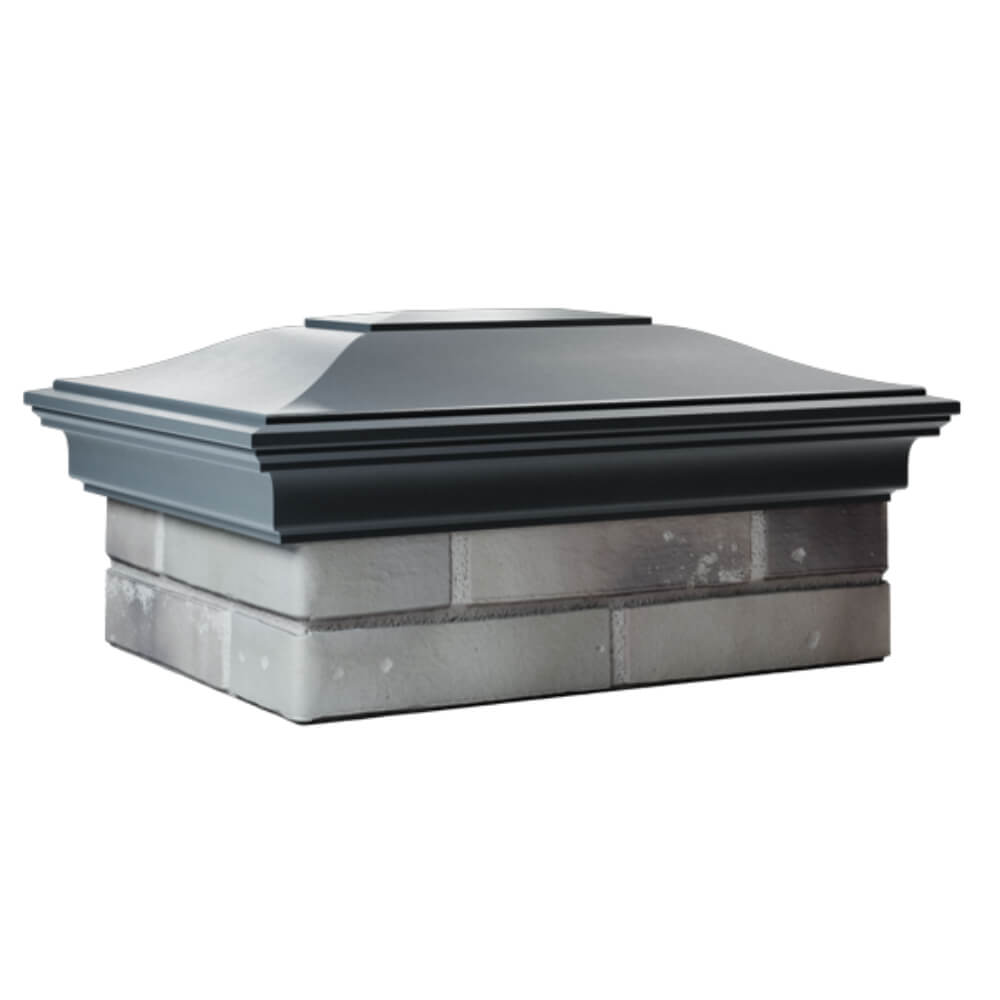 Колпак Zking Монблан Серый на столб 2х1.5 кирпича (515х385мм) в Орле фото