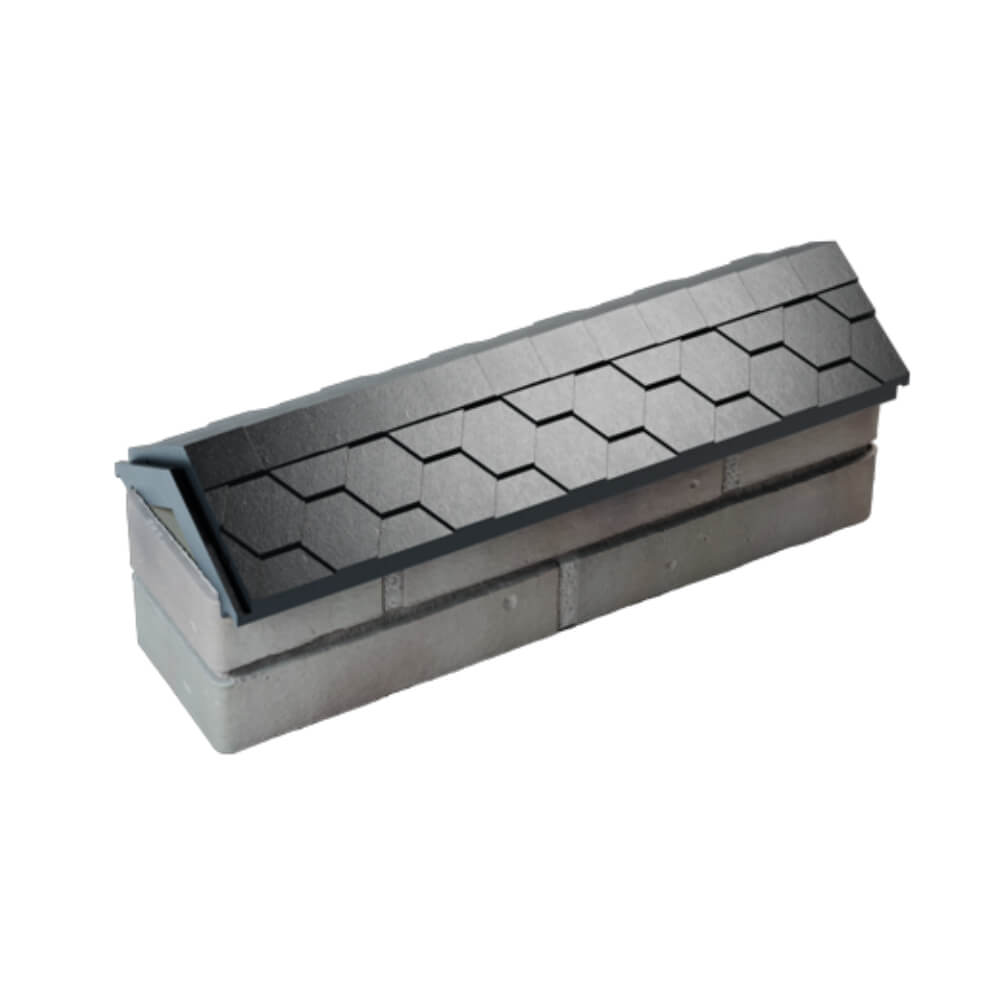 Парапет Zking Эверест Черный с посадкой на 0.5 кирпича (130мм) в Орле фото