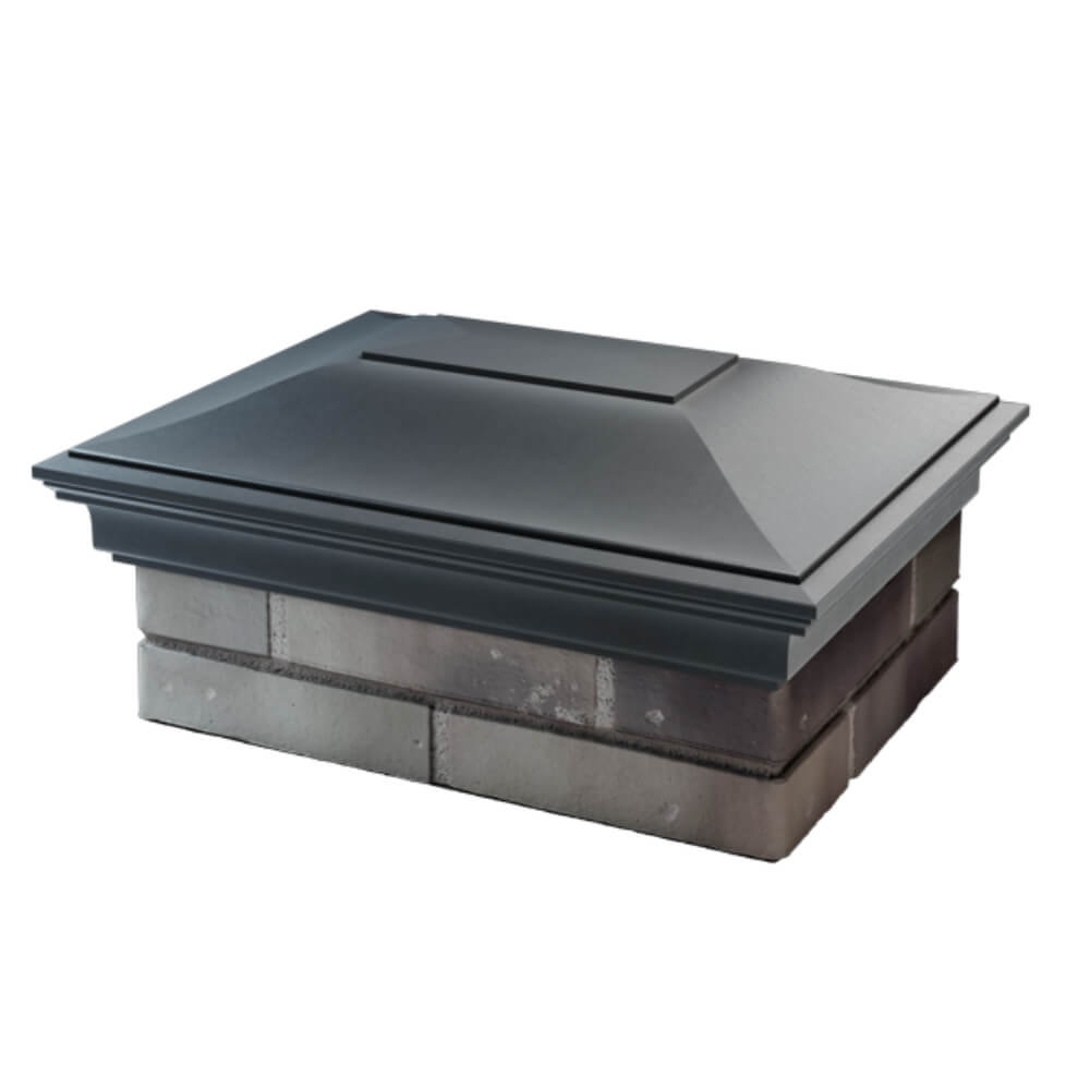 Колпак Zking Монблан Серый на столб 2х1.5 кирпича (515х385мм) в Орле фото