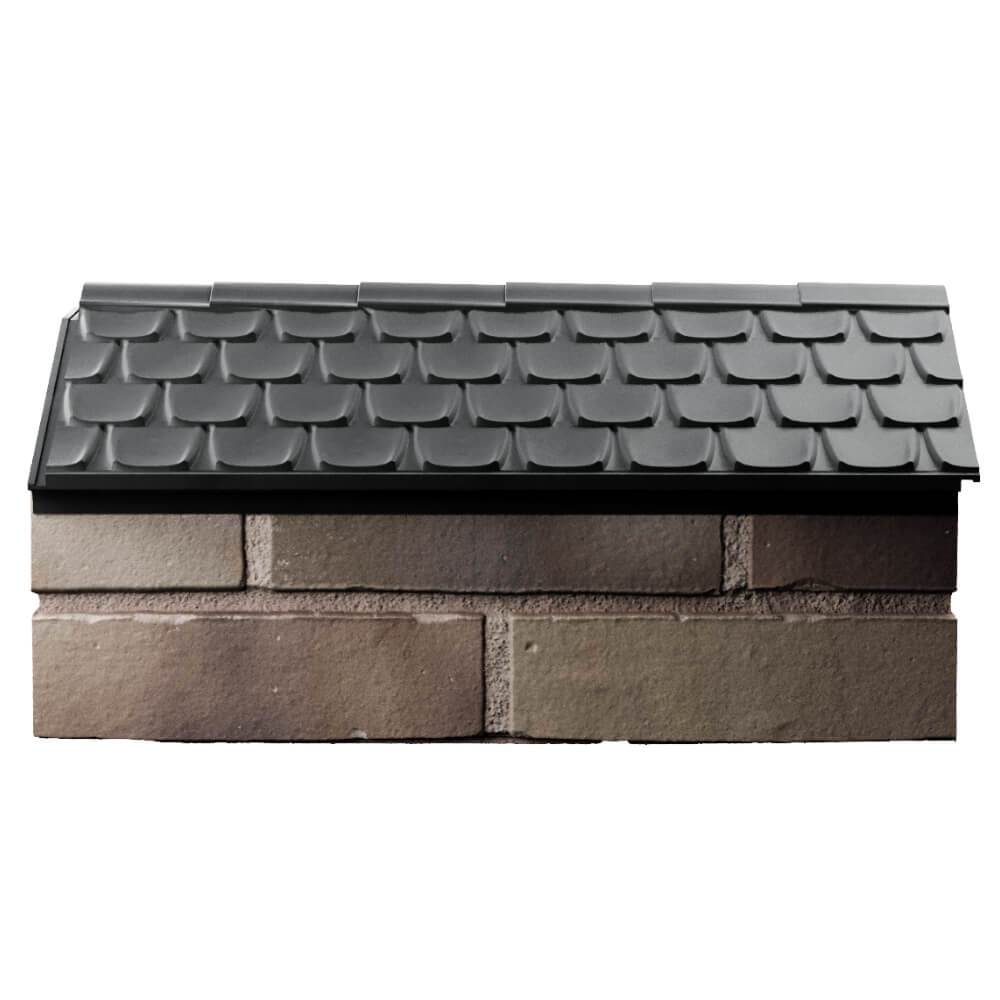 Парапет Zking Эльбрус Серый с посадкой на 1 кирпич (255мм) в Орле фото