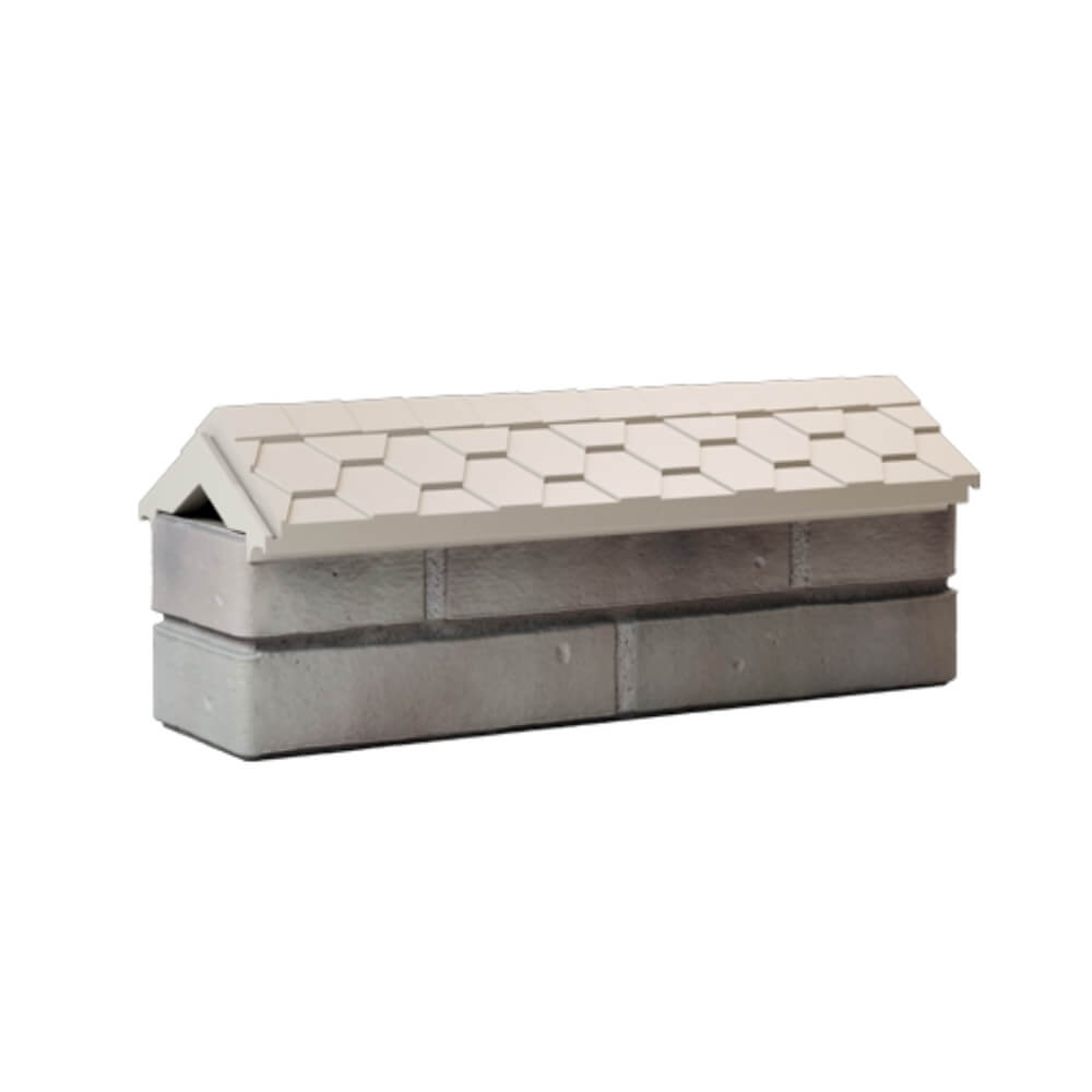 Парапет Zking Эверест Бежевый с посадкой на 0.5 кирпича (130мм) Орел фото