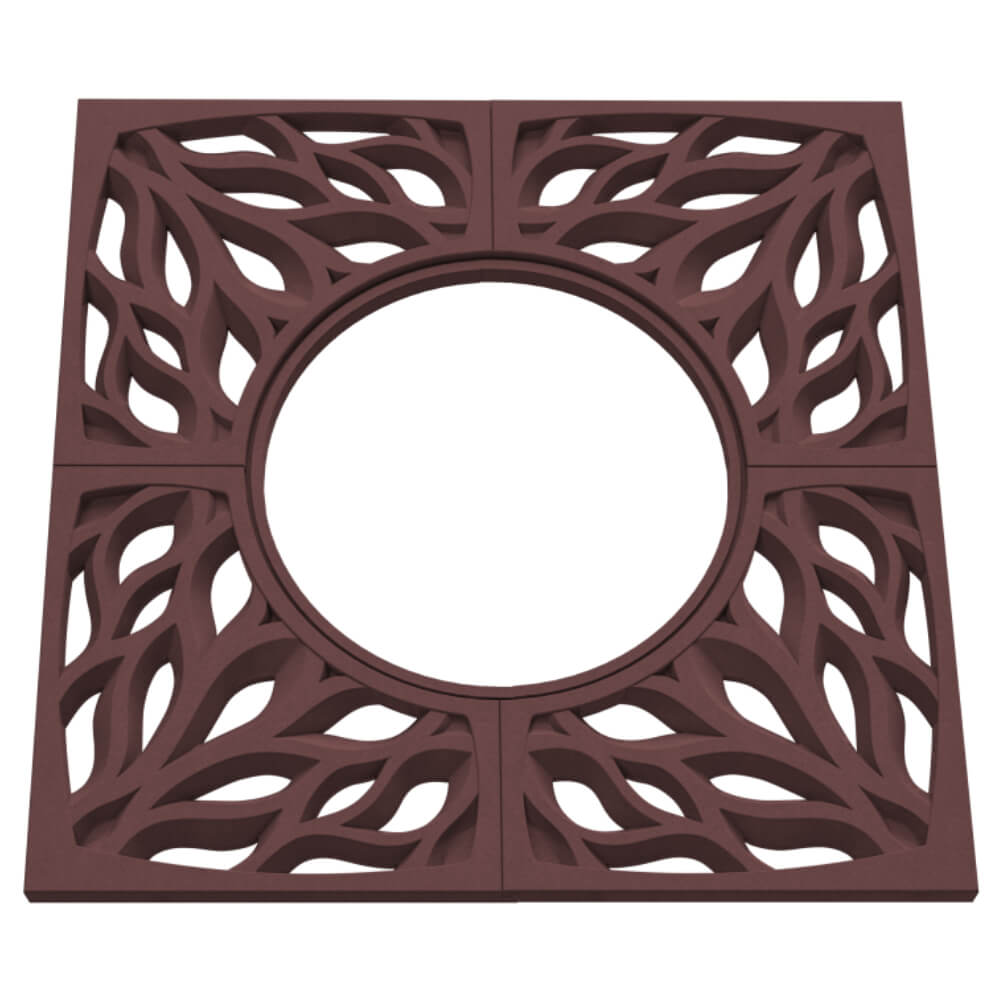 Приствольная решетка для дерева ZKING CRUST 1.2х1.2м Коричневая в Орле фото