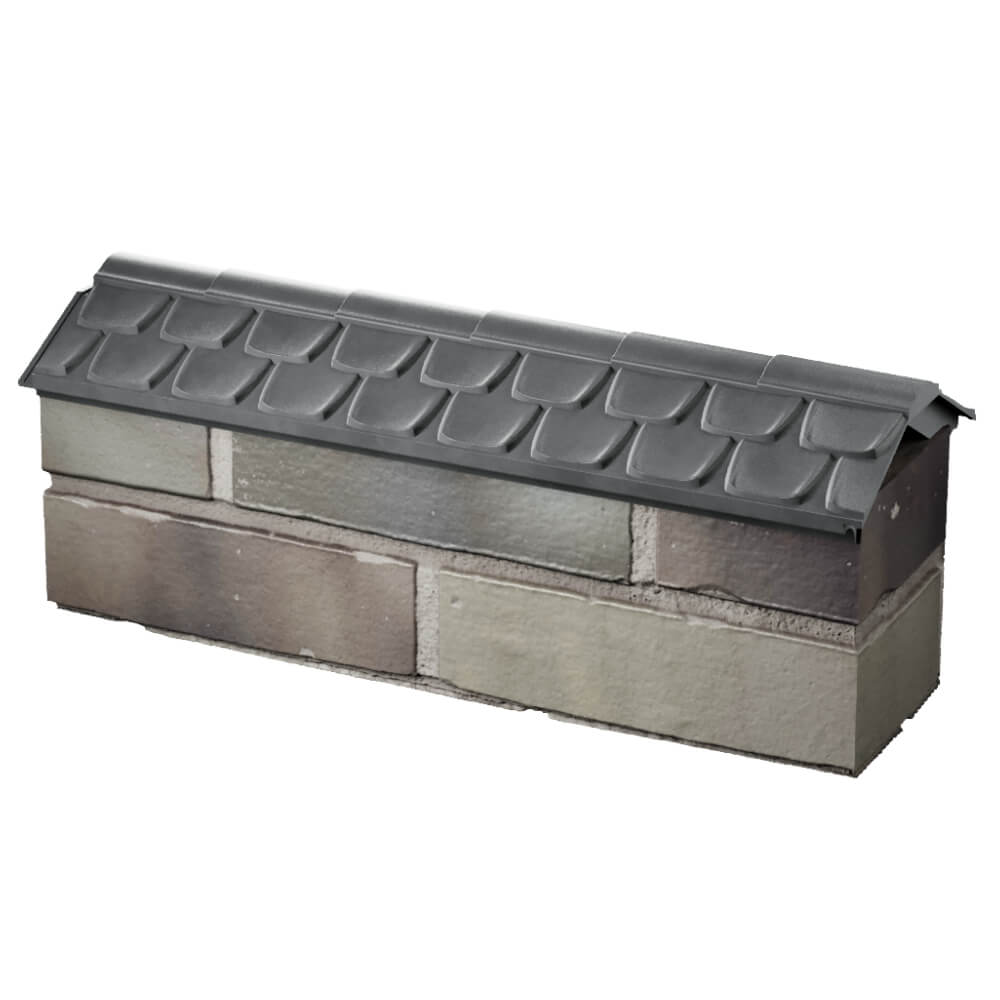 Парапет Zking Эльбрус Серый с посадкой на 0.5 кирпича (130мм) в Орле фото