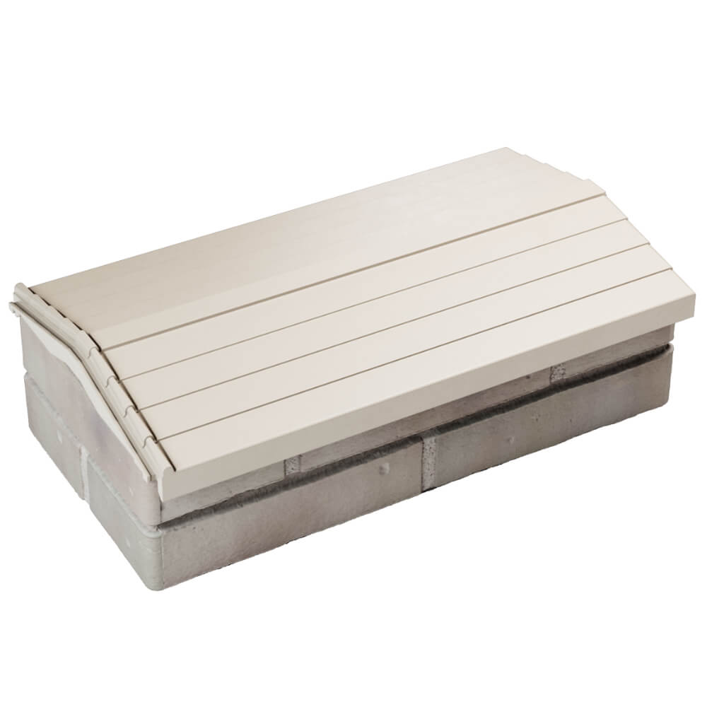 Парапет Zking Бона ХайТек Бежевый с посадкой на 1 кирпич (200/225/255мм) в Орле фото