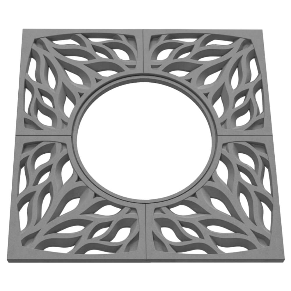 Приствольная решетка для дерева ZKING CRUST 1.2х1.2м Серая в Орле фото