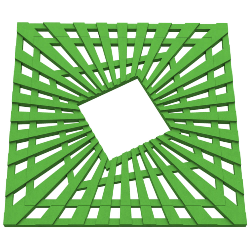 Приствольная решетка для дерева ZKING ATMOSPHERE 1.2х1.2м Зеленая в Орле фото