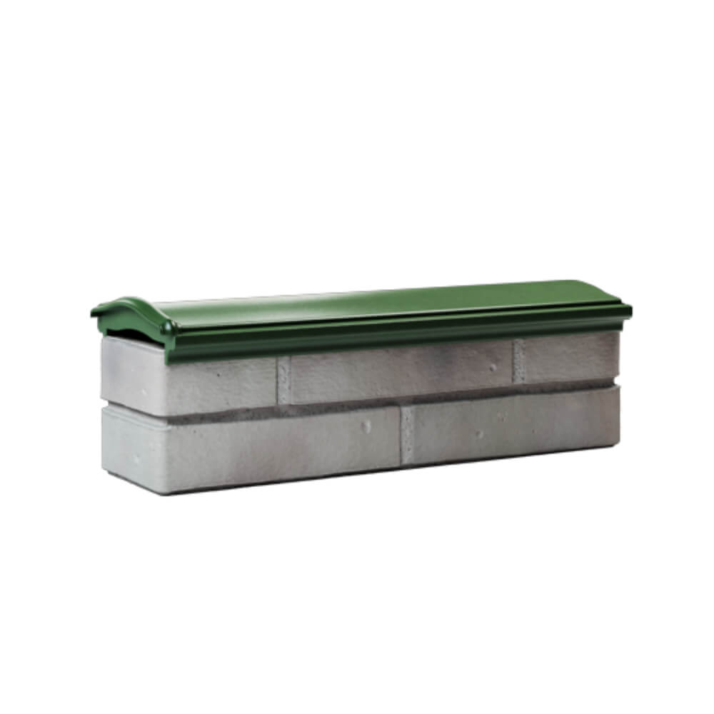 Парапет Zking Монблан Зеленый посадка на 0.5 кирпича (130мм) Орел фото