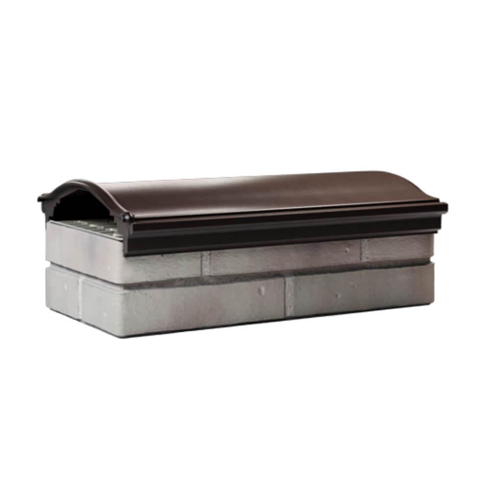 Парапет Zking Монблан Коричневый посадка на 1 кирпич (200/225/255мм) Орел фото