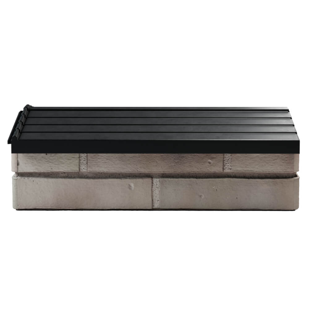 Парапет Zking Бона ХайТек Черный с посадкой на 1 кирпич (200/225/255мм) в Орле фото