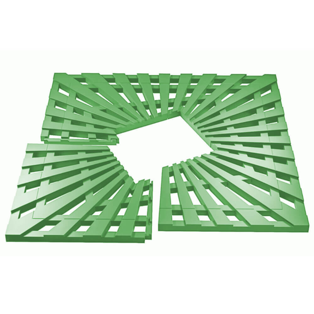 Приствольная решетка для дерева ZKING ATMOSPHERE 1.2х1.2м Зеленая в Орле фото