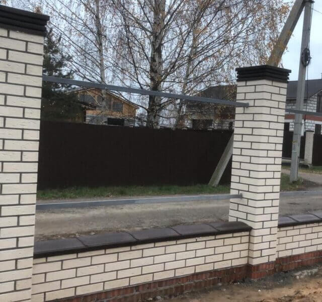 Колпак Zking Бона ХайТек Коричневый на столб 1.5х1.5 кирпича (385х385мм) в Орле фото