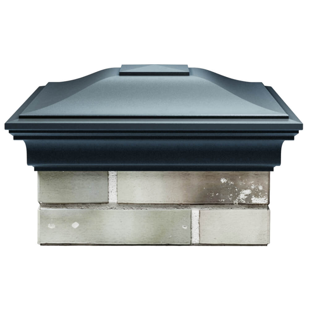 Колпак Zking Монблан Серый на столб 1.5х1.5 кирпича (385х385мм) Орел фото