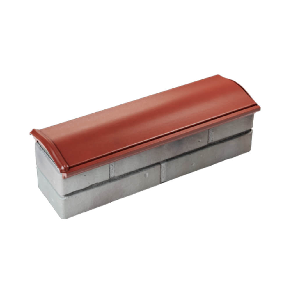 Парапет Zking Монблан Красный посадка на 0.5 кирпича (130мм) в Орле фото