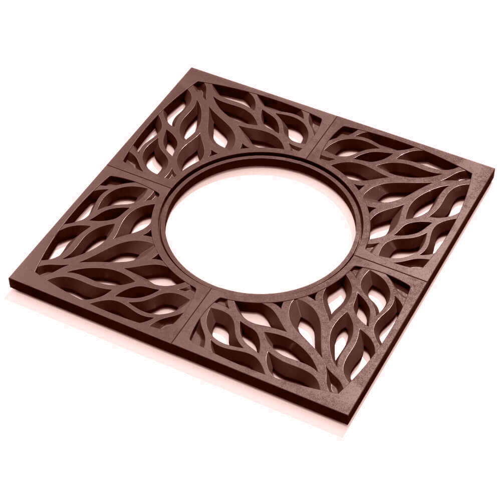 Приствольная решетка для дерева ZKING CRUST 1.2х1.2м Коричневая в Орле фото