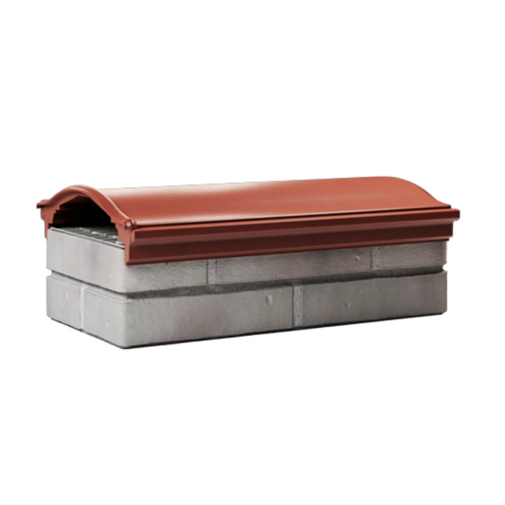 Парапет Zking Монблан Красный посадка на 1 кирпич (200/225/255мм) Орел фото