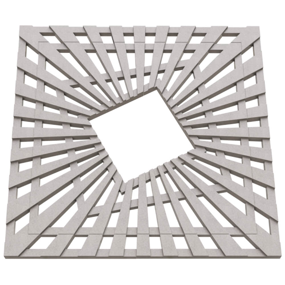 Приствольная решетка для дерева ZKING ATMOSPHERE 1.2х1.2м Бежевая в Орле фото