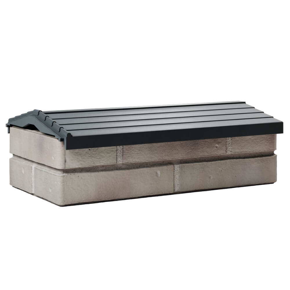 Парапет Zking Бона ХайТек Серый с посадкой на 1 кирпич (200/225/255мм) Орел фото