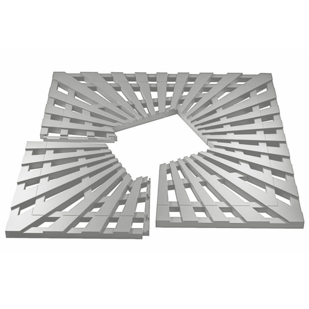 Приствольная решетка для дерева ZKING ATMOSPHERE 1.2х1.2м Бежевая в Орле фото