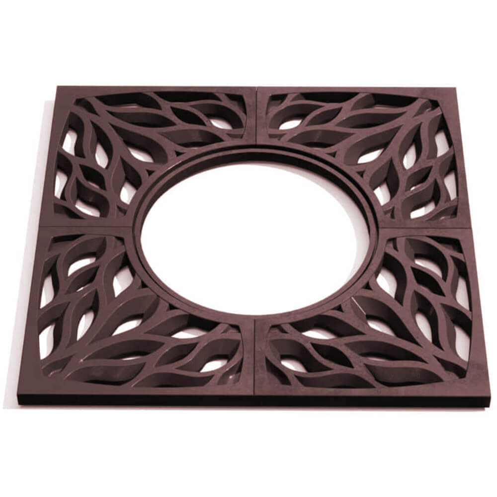 Приствольная решетка для дерева ZKING CRUST 1.2х1.2м Коричневая Орел фото