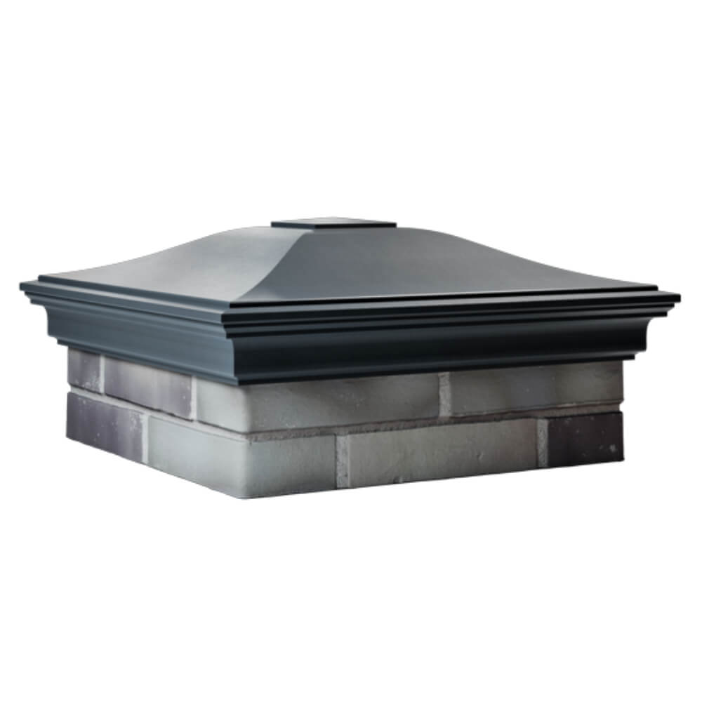 Колпак Zking Монблан Серый на столб 2х2 кирпича (515х515мм) в Орле фото