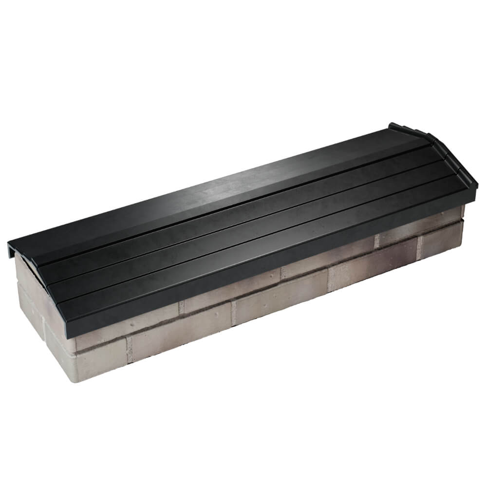 Парапет Zking Бона ХайТек Черный посадка на 0.5 кирпича (130мм) в Орле фото