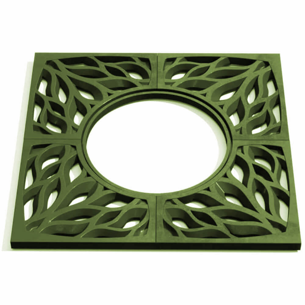 Приствольная решетка для дерева ZKING CRUST 1.2х1.2м Зеленая Орел фото