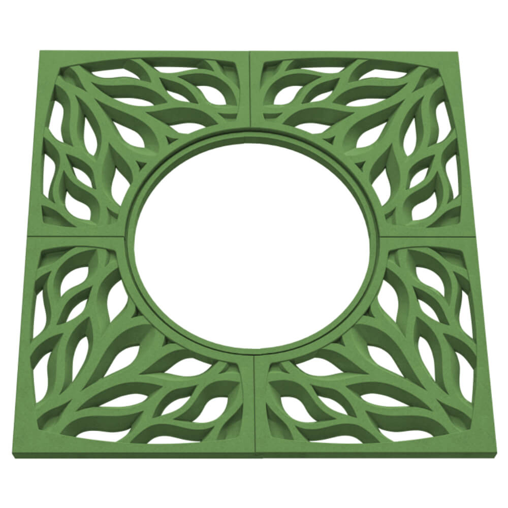 Приствольная решетка для дерева ZKING CRUST 1.2х1.2м Зеленая в Орле фото