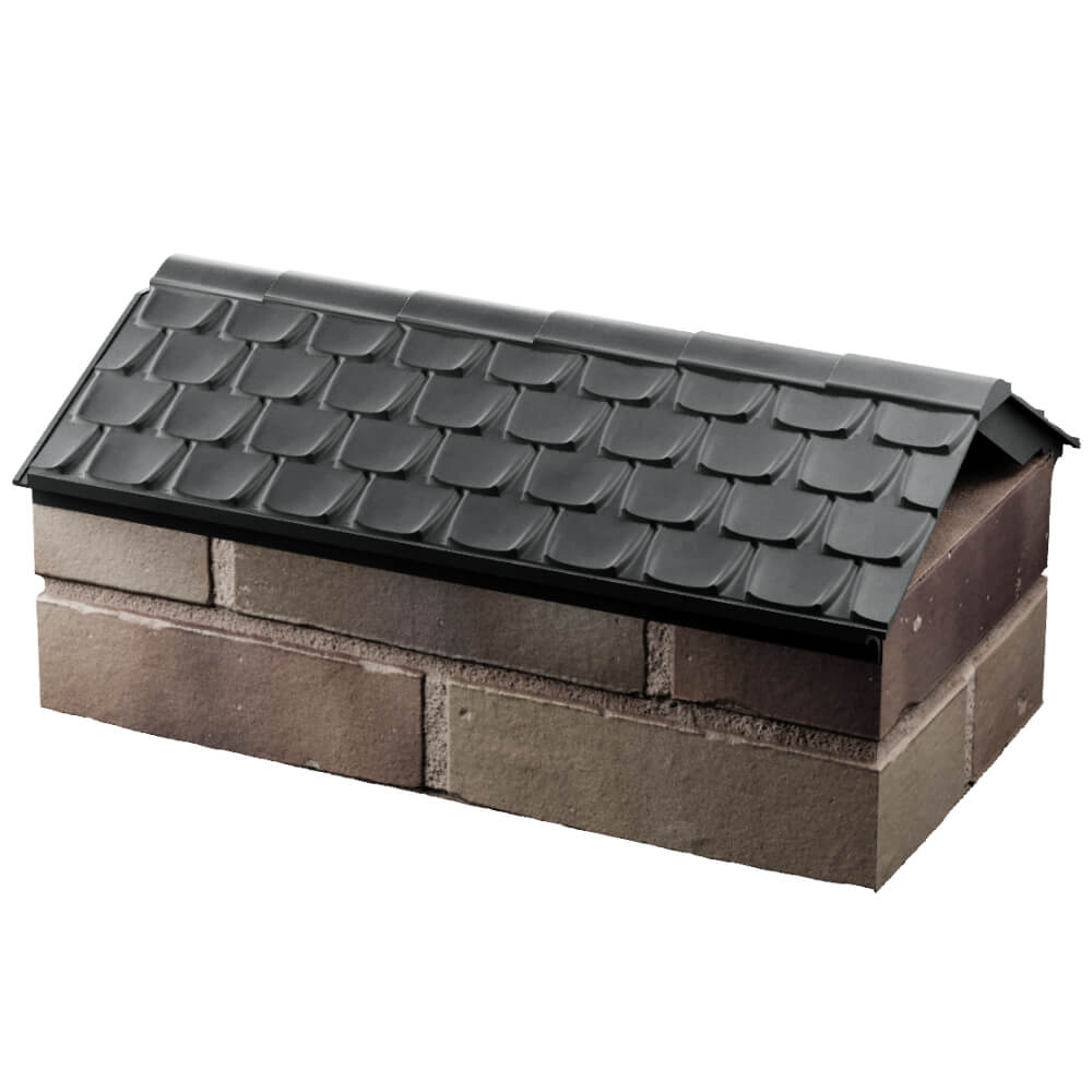 Парапет Zking Эльбрус Серый с посадкой на 1 кирпич (255мм) в Орле фото