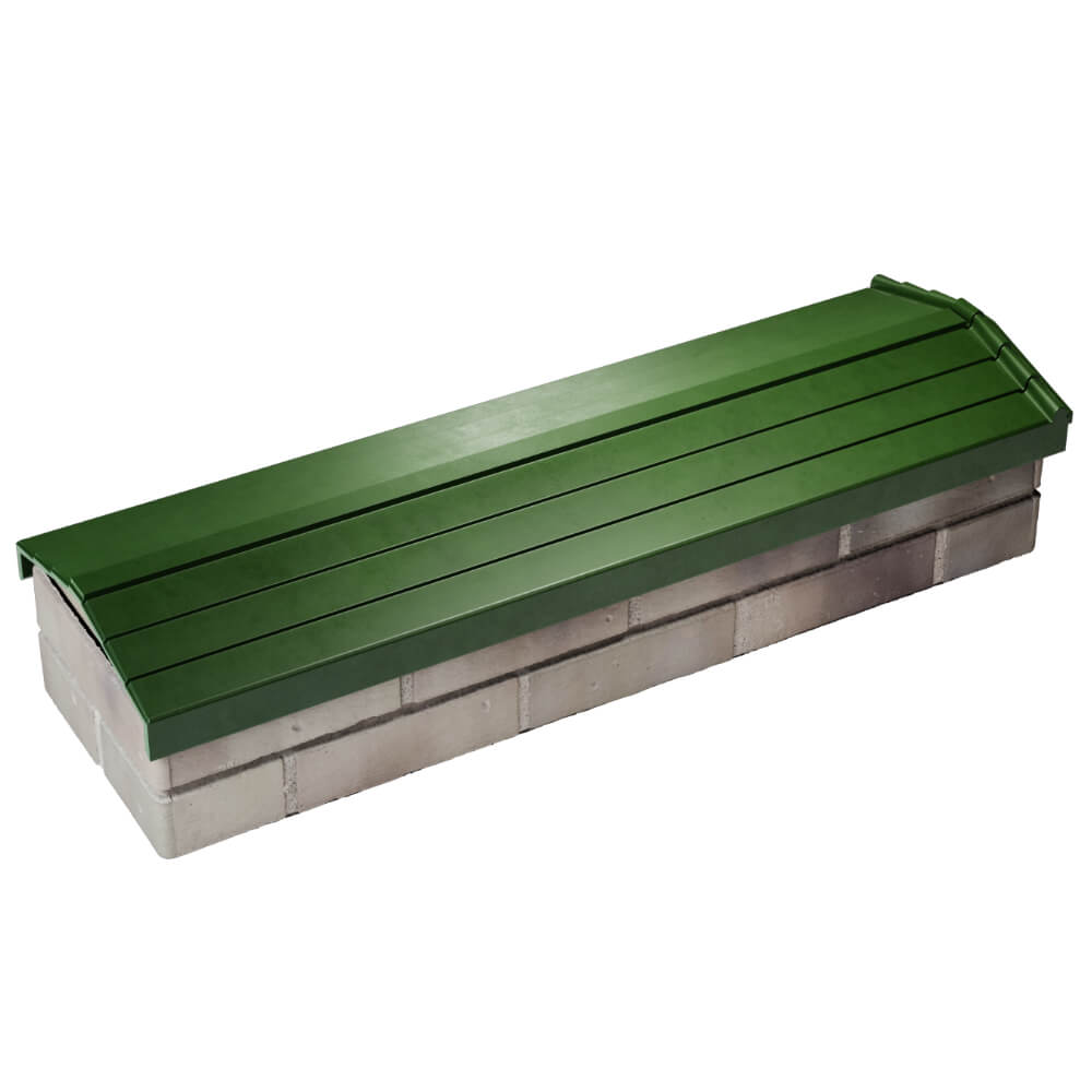 Парапет Zking Бона ХайТек Зеленый посадка на 0.5 кирпича (130мм) в Орле фото