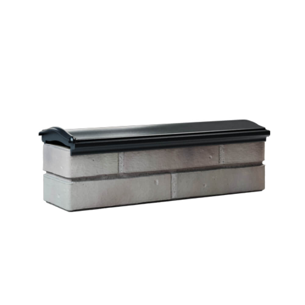 Парапет Zking Монблан Черный посадка на 0.5 кирпича (130мм) Орел фото