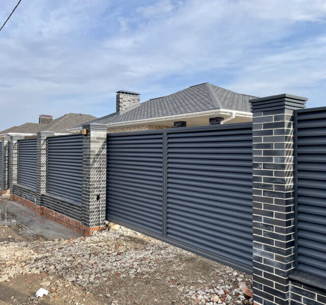 Колпак Zking Бона ХайТек Серый на столб 1.5х1.5 кирпича (385х385мм) в Орле фото