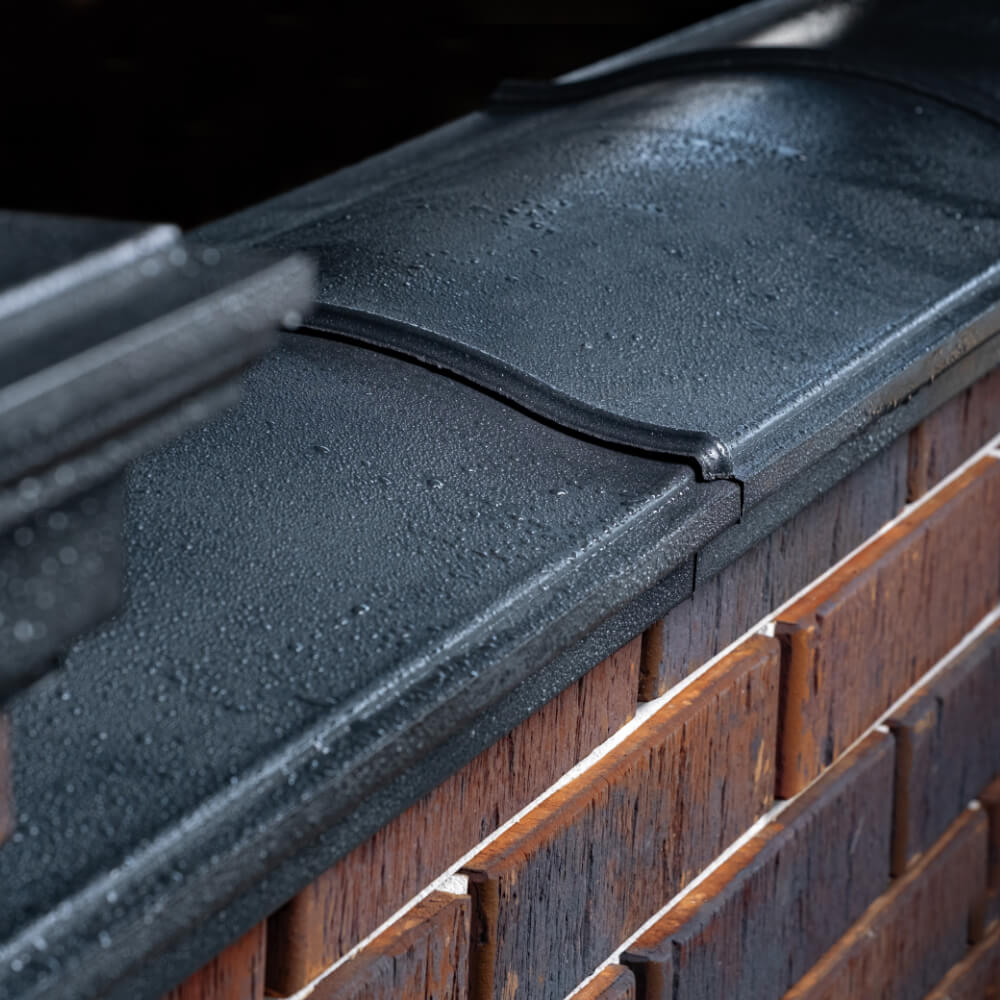 Парапет Zking Монблан Черный посадка на 0.5 кирпича (130мм) в Орле фото