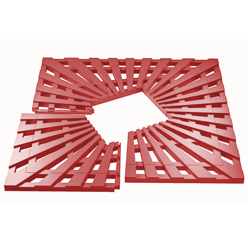 Приствольная решетка для дерева ZKING ATMOSPHERE 1.2х1.2м Красная в Орле фото