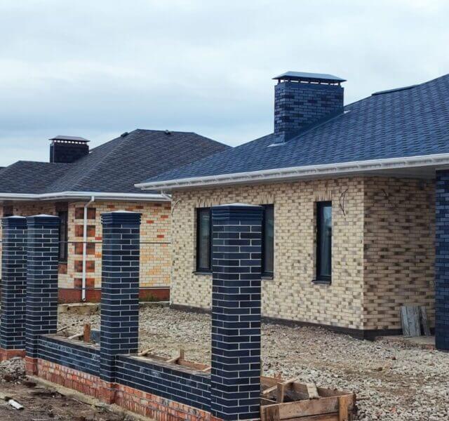 Колпак Zking Бона ХайТек Серый на столб 1.5х1.5 кирпича (385х385мм) в Орле фото