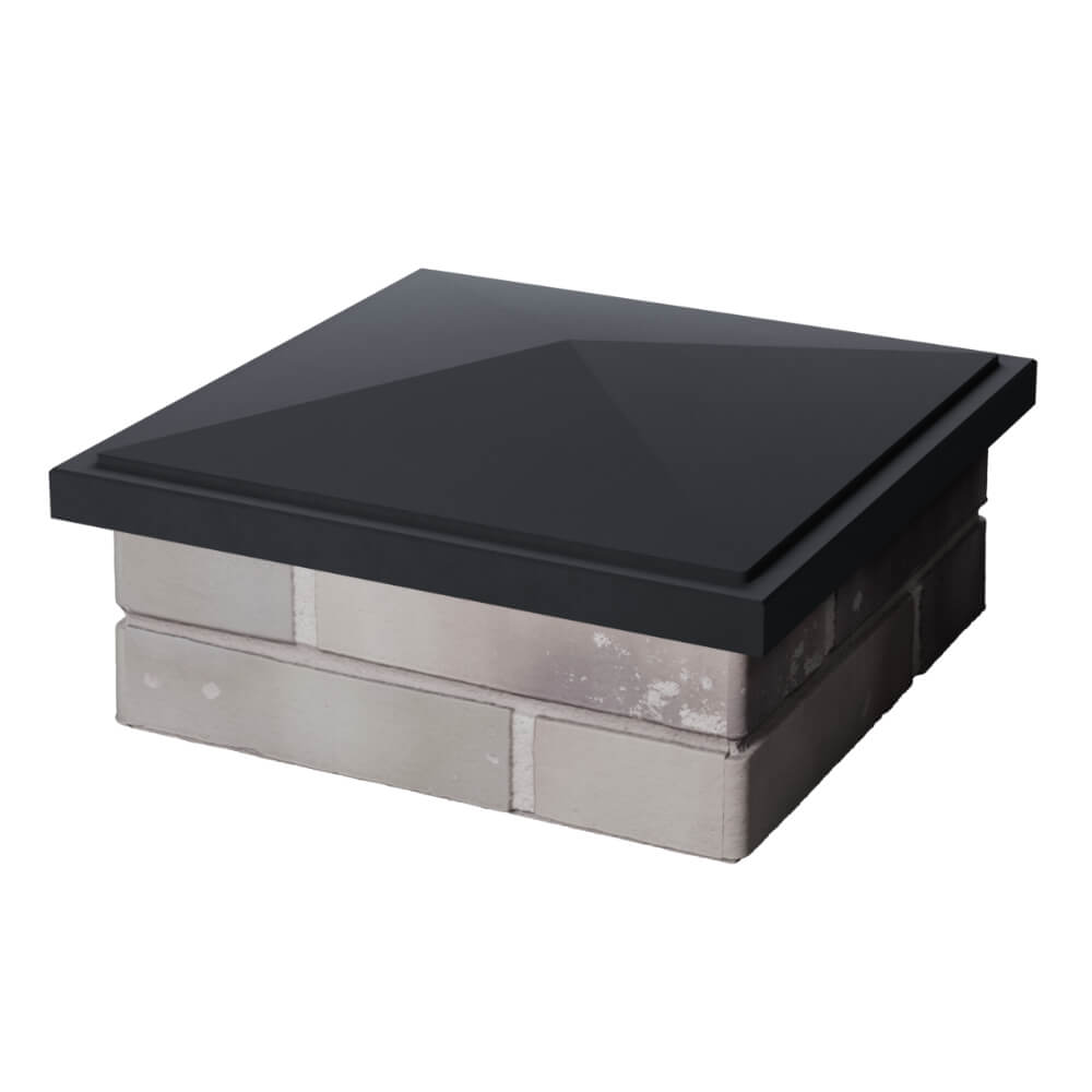 Колпак Zking БонаМоно Серый на столб 1.5х1.5 кирпича (385х385, 400х400мм) в Орле фото