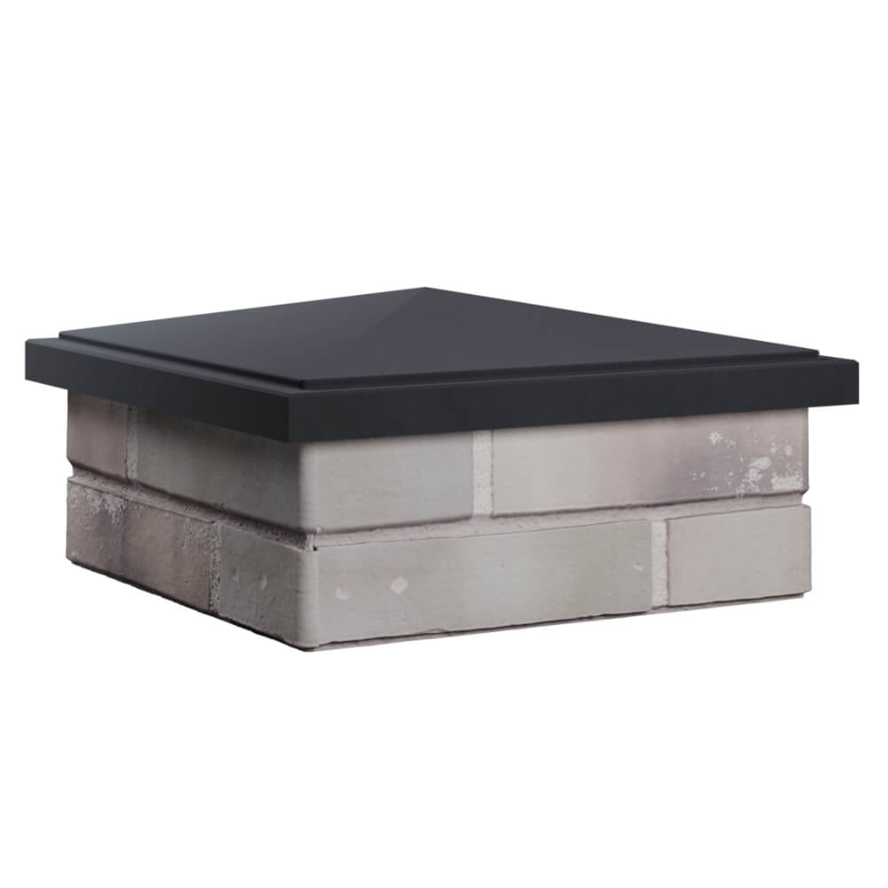 Колпак Zking БонаМоно Серый на столб 1.5х1.5 кирпича (385х385, 400х400мм) в Орле фото