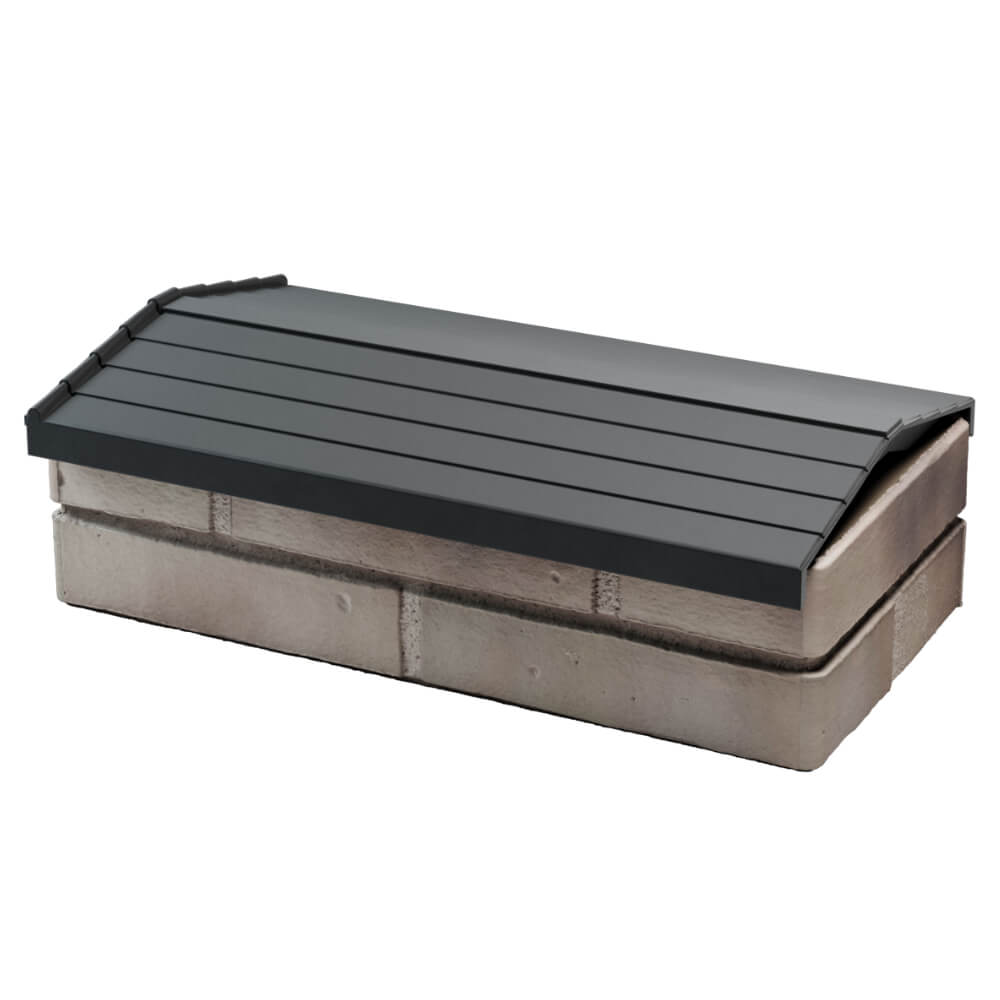 Парапет Zking Бона ХайТек Серый с посадкой на 1 кирпич (200/225/255мм) в Орле фото