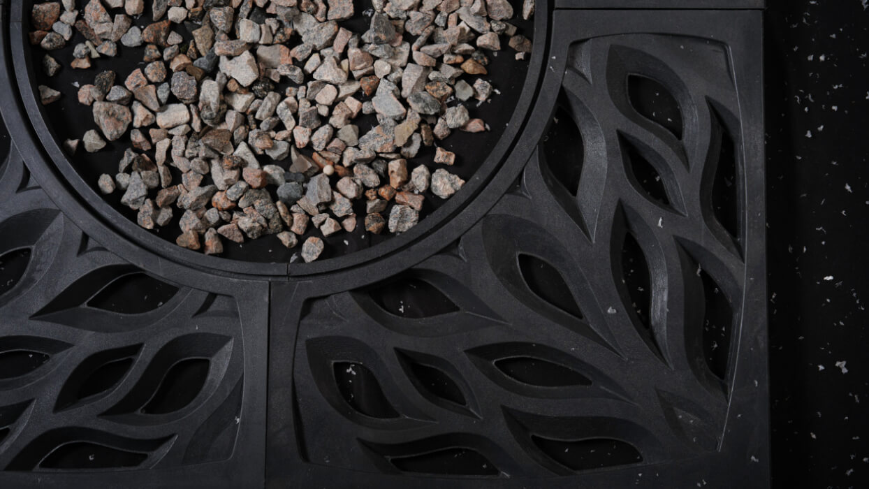 Приствольная решетка для дерева ZKING CRUST 1.2х1.2м Черная в Орле фото